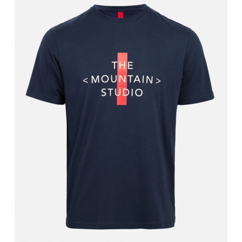 THE MOUNTAIN STUDIO - CROSS LOGO T-SHIRT